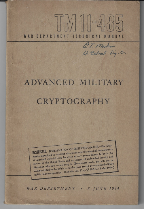Cryptography military _1_