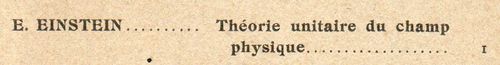 Einstein, E777