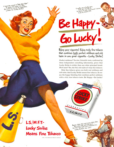 Ciggie cheerleader