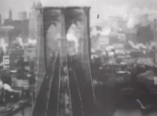 Brooklyn Bridge movie from Tower