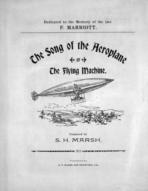Aeroplane song of teh 1897