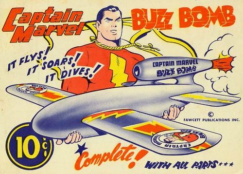 Buzz Bomb Capt marvel cover