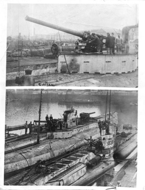 WWI Surrendered U Boats France092