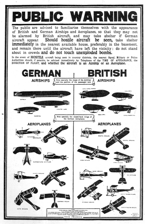 Wwi poster public warning457