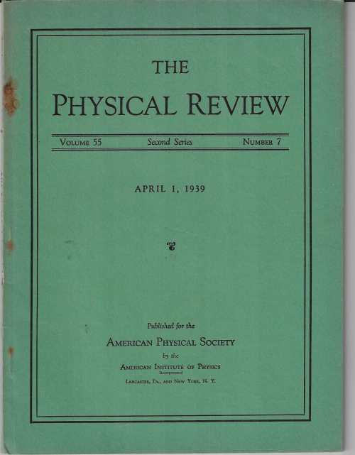 PR 1939 Apr 1 Gamow