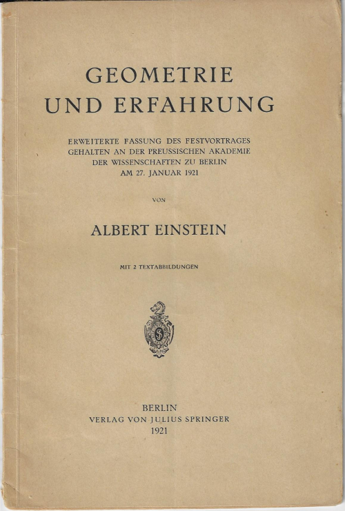 Einstein Geometrie