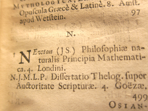 Newton Principia