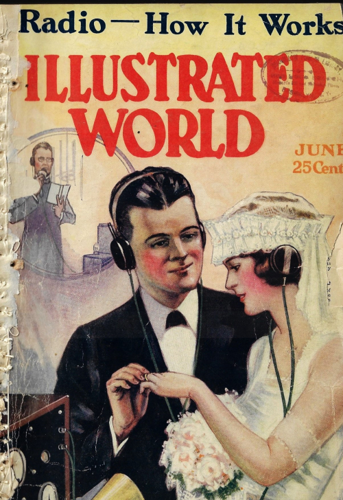 Illus World 1922 radio marriage
