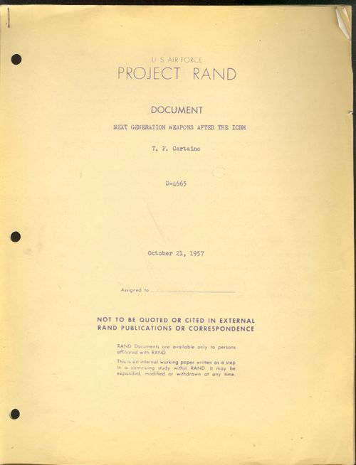 RAND ICBM 1957
