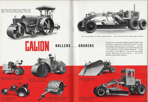 Road graders heavy equipment 1943
