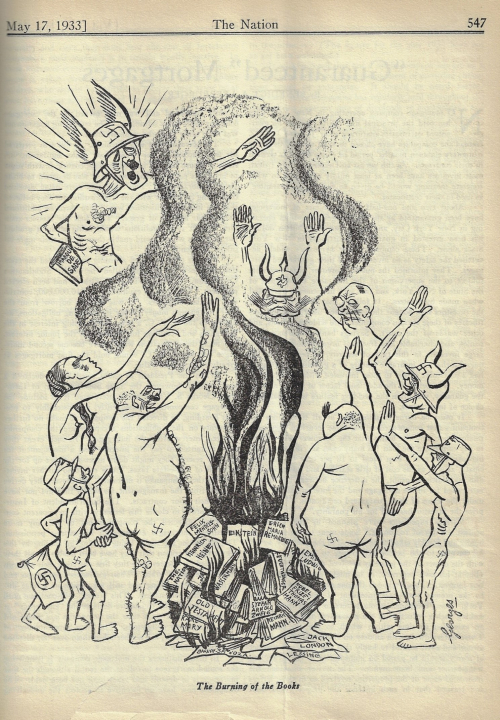 Nation 1933 book burning