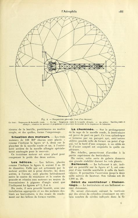 SMithsonian Aeroph Capazza planeur _1_ plan