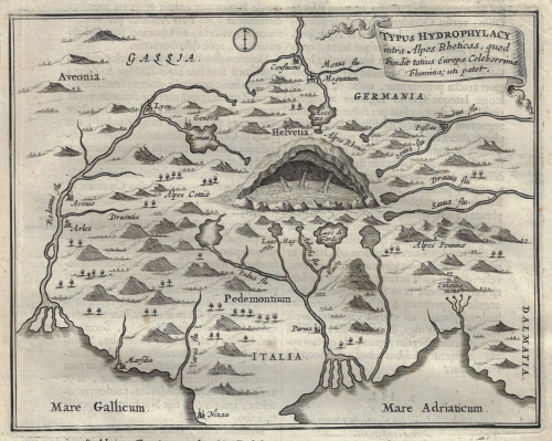 Kircher typus european rivers detail
