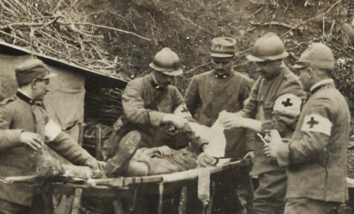 WWI Photo field hospital _2_