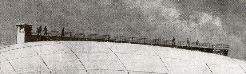 Strange sky--launch plane crowd det840