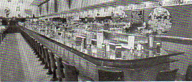 A soda fountain banner 497