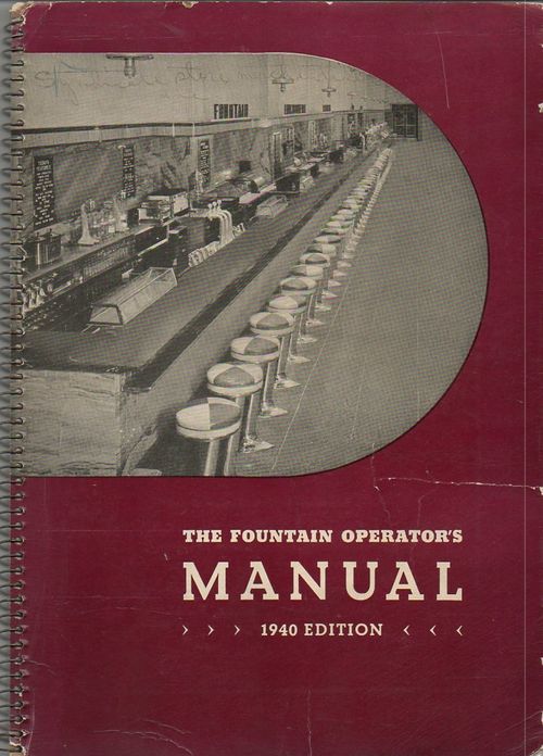 A soda fountain cvr486