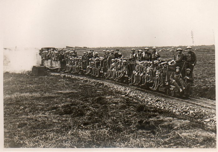 Marching railway car355
