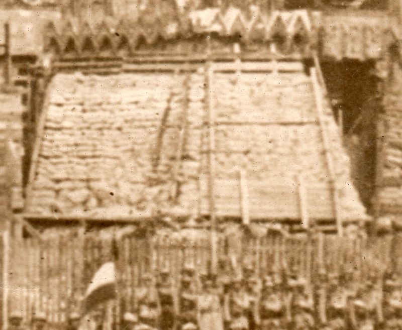 WWI photograph--spires det074