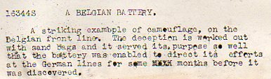 World War I photos--Camouflage det292