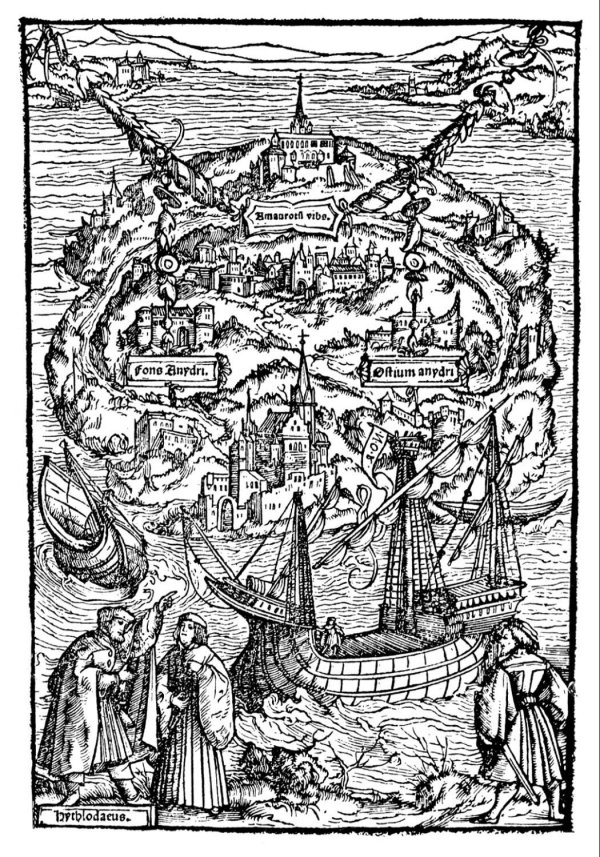 Maps Imagination more's utopia