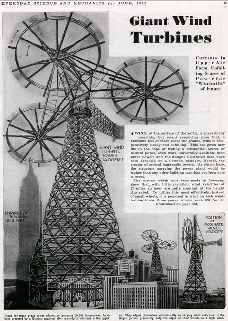 Giant-turbines