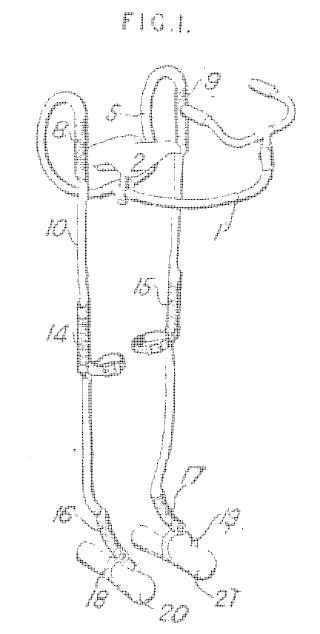 Patent Brit walking running machine