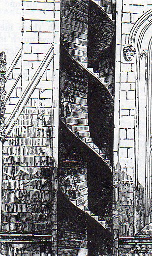 Spiral staircase double951