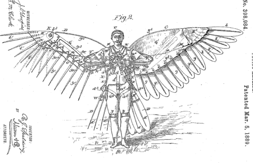 Patents--spalding flying