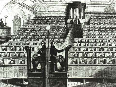 Crowd isolated prison