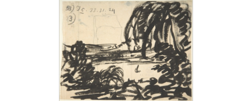 Cozens blot art lake Cozens blot art lake
