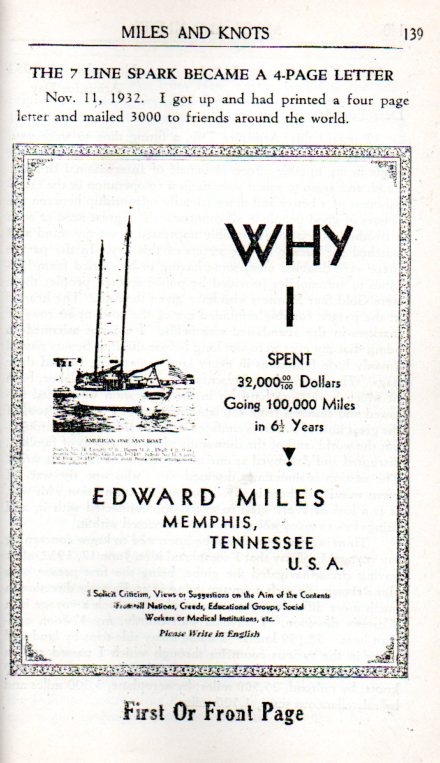 Outsider Edward Miles259