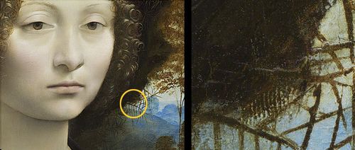 Negative space leonardo fingerprint