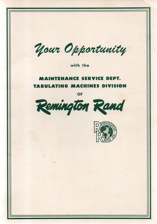 Remington rand holes061 Remington rand holes061