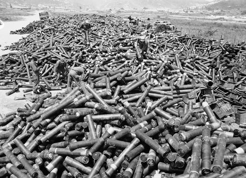 Pile--shell casing