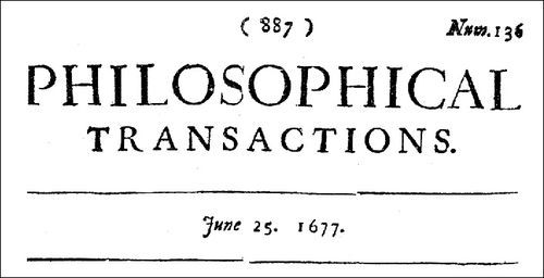 Philosophical transactions