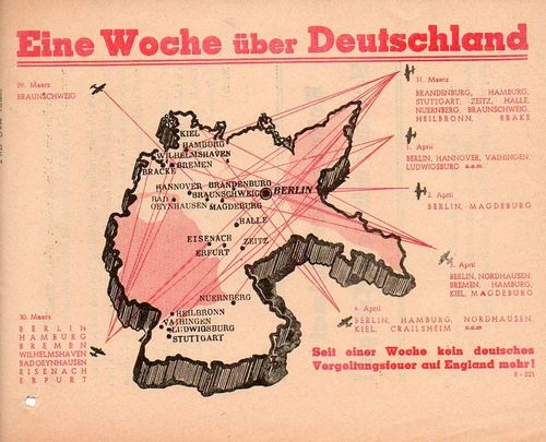 Bombing Germany 1945