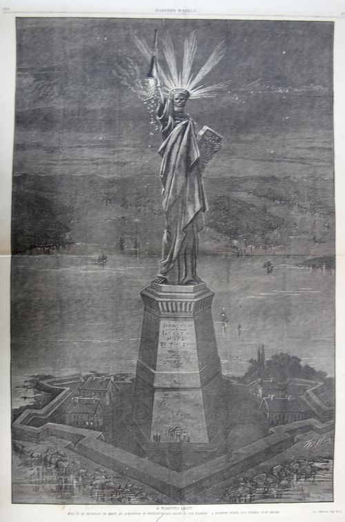 Statue Liberty Pollution