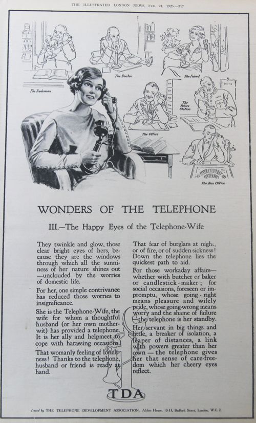 Telephone-wife