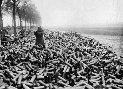 WWI Project !05 mm shells single day WWI Project !05 mm shells single day