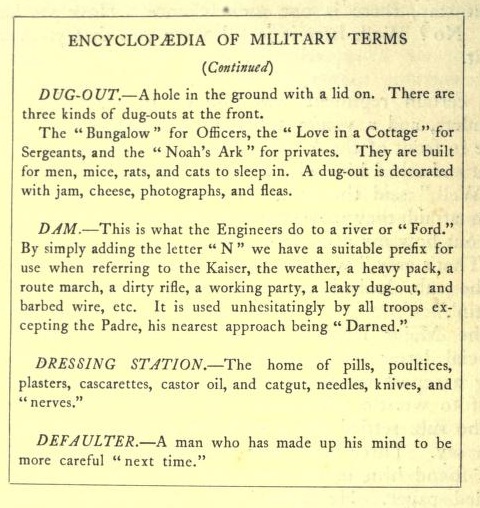 Trench definitions
