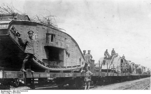 Wwi project tanks captured