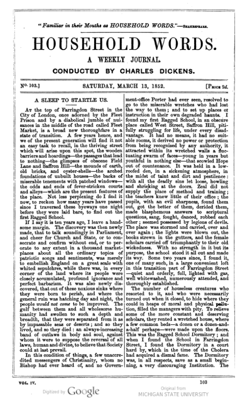 Dickens ragged Dickens ragged