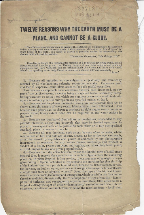 Flat earth _1_