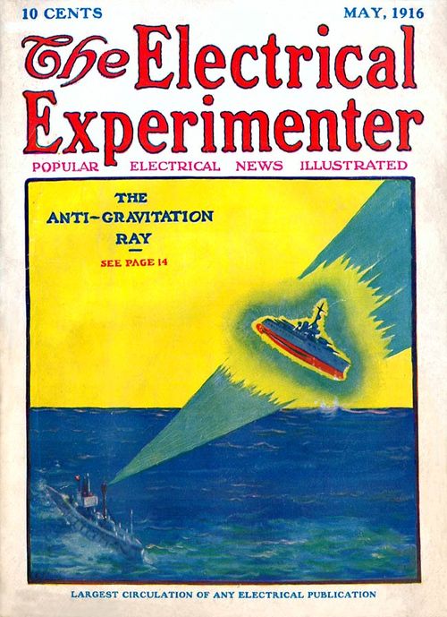 Electricalexperimenter anti-gravity
