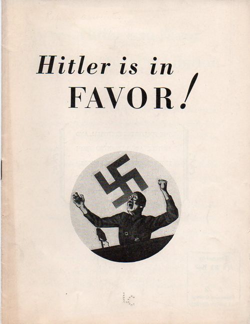 Hitler is in favor!984