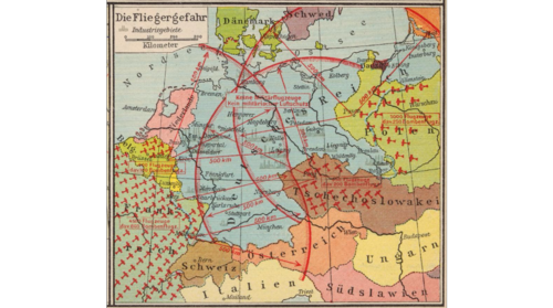 Maps air raid 1936