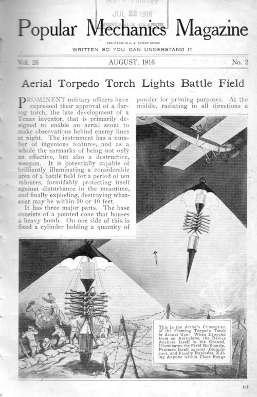 Aerial torpedo torch067