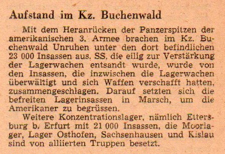 Buchenwald revolt detail