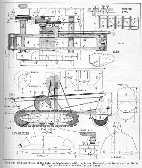 Tank model 1917445 Tank model 1917445